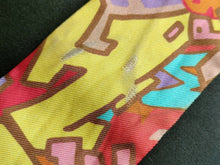 Load image into Gallery viewer, HERMES Paris Twilly Scarf Silk 100% GRAFF HERMES Pink Multicolor Accessory w/Box
