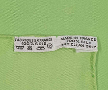 Load image into Gallery viewer, Hermes Paris Carre 90 Silk 100% Scarf Stole LA PRAIRIE Meadow Green Accessory
