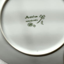 Load image into Gallery viewer, Hermes Porcelain Dessert Plate Set of 2 Mesclun White Green Tableware D21cm
