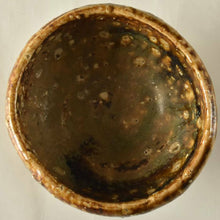 Load image into Gallery viewer, KOIE RYOJI Iron Glazed Sake Cup Tea Cup D7.9 x H4.9cm Japanese Pottery w/Box
