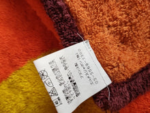 Load image into Gallery viewer, HERMES Beach Towel Bath Towel Mat Blanket Jockey Cap 147x90cm Multicolor Orange
