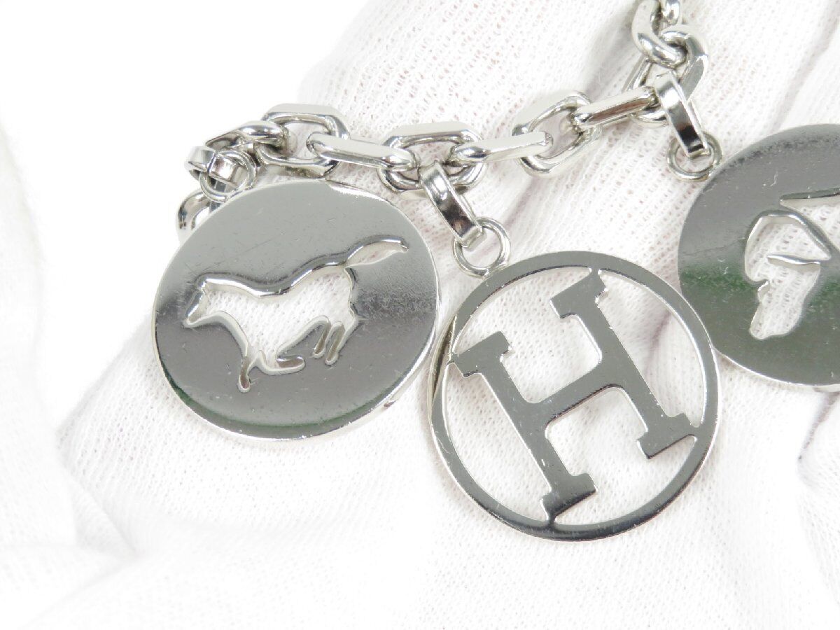 Hermes Silver Breloque Dog Horse H Palladium Bag Charm for Birkin or K -  Chicjoy