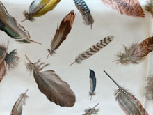 Load image into Gallery viewer, Hermes Paris Carre 90 Silk 100% Scarf Stole Feather Plumes Pink Border Accessory
