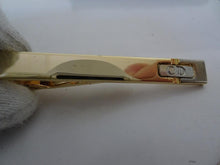 Load image into Gallery viewer, Christian Dior CD Logo Tiepin &amp; Cufflinks Set Gold Silver Men&#39;s Accessory w/Box
