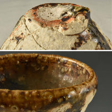 Load image into Gallery viewer, KOIE RYOJI Iron Glazed Sake Cup Tea Cup D7.9 x H4.9cm Japanese Pottery w/Box
