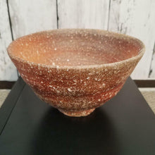 Load image into Gallery viewer, Japanese Shigaraki Ware By Takahashi Shunsai Tea Bowl Antique Pottery w/Box
