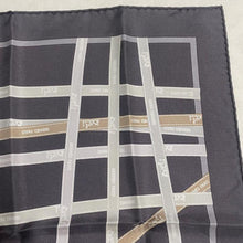 Load image into Gallery viewer, HERMES Paris Auth. Carre 45 Handkerchief Mini Scarf Silk 100% Bolduc Ribbon Gray
