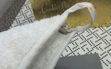 Load image into Gallery viewer, Christian Dior J&#39;Adore Dior Terrycloth Pile Towel White Blue Makeup Pouch
