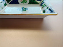 Load image into Gallery viewer, Christian Dior Ashtray Accessory Trinket Case Porcelain Multicolor 12x16.5cm
