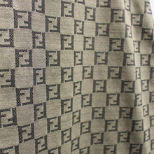 Load image into Gallery viewer, Fendi Auth. Zucca FF Logo Mania Skirt Beige Brown Nylon Blend Size 42 Italy
