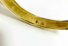 Load image into Gallery viewer, FENDI Authentic BRACELET VINTAGE GOLD BANGLE FASHIONABLE Accessory Wristband
