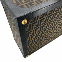 Load image into Gallery viewer, FENDI VALIGIA CM 70 Zucca Pattern Travel Bag Canvas Women Trunk Italy Vintage
