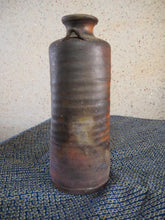Load image into Gallery viewer, Japanese Bizen Ware By TOHO KIMURA Eared Jar Vase Antique Interior w/Box
