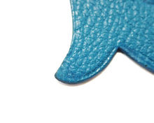 Load image into Gallery viewer, Hermes Paris Pikabook Colvert Chevre Leather Dolphin Shaped Bookmark Accessory

