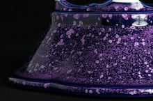 Load image into Gallery viewer, Japanese Shimizu Ware Bonsai Pot By Heian Senzan Purple Crystal W15.5 x H5.5cm
