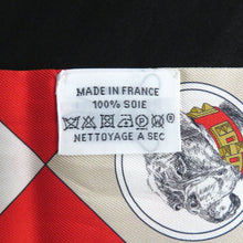 Load image into Gallery viewer, HERMES Paris Twilly COLLIERS ET CHIENS Dog Scarf Silk 100% Red White Accessory
