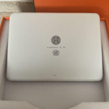 Load image into Gallery viewer, HERMES Paris Mosaique au 24 Platinum Sushi Plate Tray Tableware Ceramic Pottery
