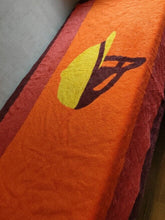 Load image into Gallery viewer, HERMES Beach Towel Bath Towel Mat Blanket Jockey Cap 147x90cm Multicolor Orange

