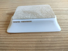 Load image into Gallery viewer, HERMES Heart A playing cards Miniash Tray Ashtray Pottery White Red 8 x 6 cm
