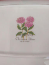 Load image into Gallery viewer, Christian Dior Sandwich Plate HORTENSIA Flower Porcelain Tableware Interior 35cm
