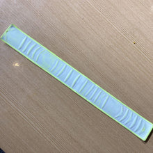 Load image into Gallery viewer, Christian Dior Trotter Wristband Bangle Bracelet Plastic Neon Yellow Reflector
