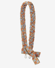 Load image into Gallery viewer, Fendi STRAP YOU Shoulder Strap Flower Pattern Orange Blue Bag Accessory Italy
