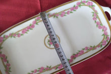Load image into Gallery viewer, Christian Dior Sandwich Plate HORTENSIA Flower Porcelain Tableware Interior 35cm
