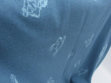 Load image into Gallery viewer, Hermes Baby Swaddle Blanket Throw Rocking Horse Cashmere Blue 65cm×99cm Italy
