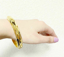 Load image into Gallery viewer, FENDI Authentic BRACELET VINTAGE GOLD BANGLE FASHIONABLE Accessory Wristband
