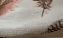 Load image into Gallery viewer, Hermes Paris Carre 90 Silk 100% Scarf Stole Feather Plumes Pink Border Accessory
