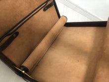 Load image into Gallery viewer, Fendi Authentic FF Zucca Logo Attache Case Briefcase Trunk Brown Vintage No Key

