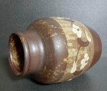 Load image into Gallery viewer, Japanese MASHIKO WARE By ICHIRO KIMURA Ash Glaze Plum Blossom Vase Pottery
