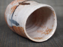 Load image into Gallery viewer, Japanese Antique Pottery By Tsujimura Kai Shino Tea Cup Yunomi D10.8 x H7.7cm
