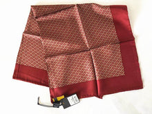 Load image into Gallery viewer, Fendi Authentic Zucca Logo Pattern Scarf Stole 100% Silk Italy Made 67 x 67.5cm
