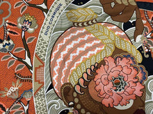 Load image into Gallery viewer, HERMES Carre 90 100% Silk Scarf Stole DUO COSMIQUE VERT NOIR Multicolor w/Box

