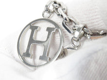 Load image into Gallery viewer, Hermes Berloque Amulette 4 Motifs Horse Dog Logo Bag Charm Chain Silver Plated
