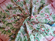 Load image into Gallery viewer, HERMES Paris Carre 90 Scarf Stole LES MERISES Cherry Birds Silk Pink Multicolor
