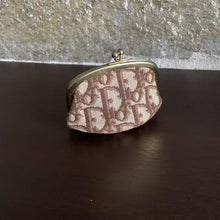 Load image into Gallery viewer, Christian Dior Trotter Gamaguchi Clutch Bag &amp; Coin Case Brown 2 Pieces Vintage
