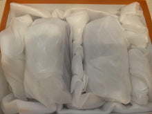 Load image into Gallery viewer, Hermes Paris Authentic Pair Glasses Crystal Blue Rock Glassware Tableware w/Box
