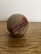 Load image into Gallery viewer, Bizen Ware By Jun Isezaki Hidasuki Red Tokkuri Sake Bottle Vase Pottery w/Box
