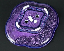 Load image into Gallery viewer, Japanese Shimizu Ware Bonsai Pot By Heian Senzan Purple Crystal W15.5 x H5.5cm
