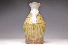 Load image into Gallery viewer, Japanese Mashiko Ware by Tomoo Hamada Ash Glaze Sake Bottle Tokkuri H16cm w/Box

