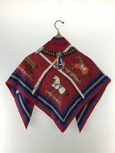 Load image into Gallery viewer, HERMES Paris Carre 90 100% Silk Couvertures et tenues de Jour Red Multicolor
