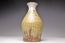 Load image into Gallery viewer, Japanese Mashiko Ware by Tomoo Hamada Ash Glaze Sake Bottle Tokkuri H16cm w/Box
