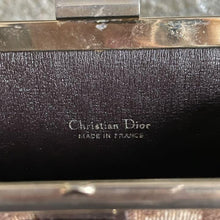 Load image into Gallery viewer, Christian Dior Trotter Gamaguchi Clutch Bag &amp; Coin Case Brown 2 Pieces Vintage
