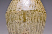 Load image into Gallery viewer, Japanese Mashiko Ware by Tomoo Hamada Ash Glaze Sake Bottle Tokkuri H16cm w/Box
