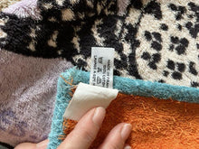Load image into Gallery viewer, HERMES Small Size Towel Bath Mat Cotton 100% Leopards 63 x 91 cm Multicolor

